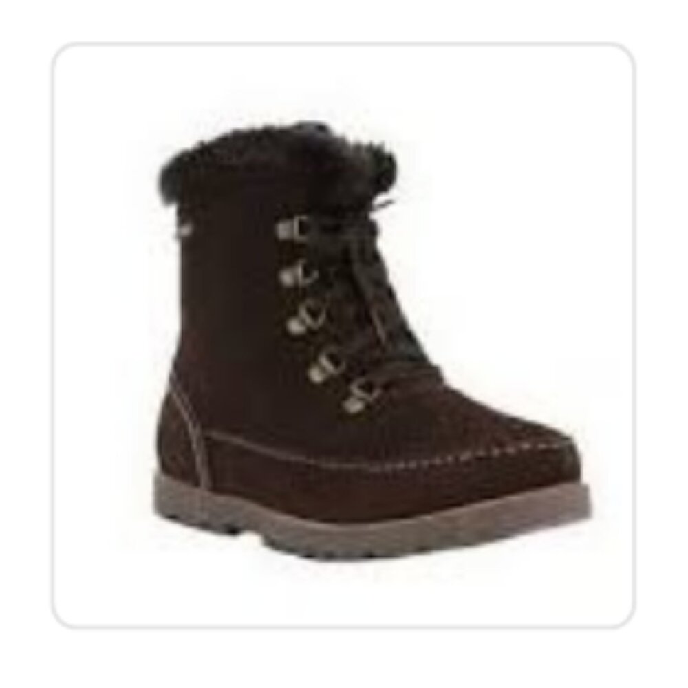 LAMO winter ankle boots size 7 NEW in box Brown Originally $79.99